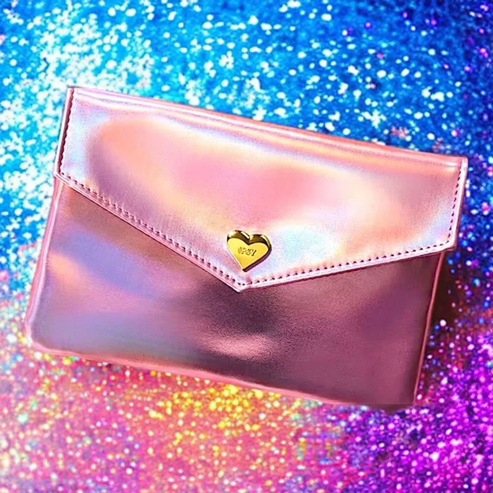 Ipsy Love Bomb Mystery Bag 5”x7” New Without Tags - Bag Only